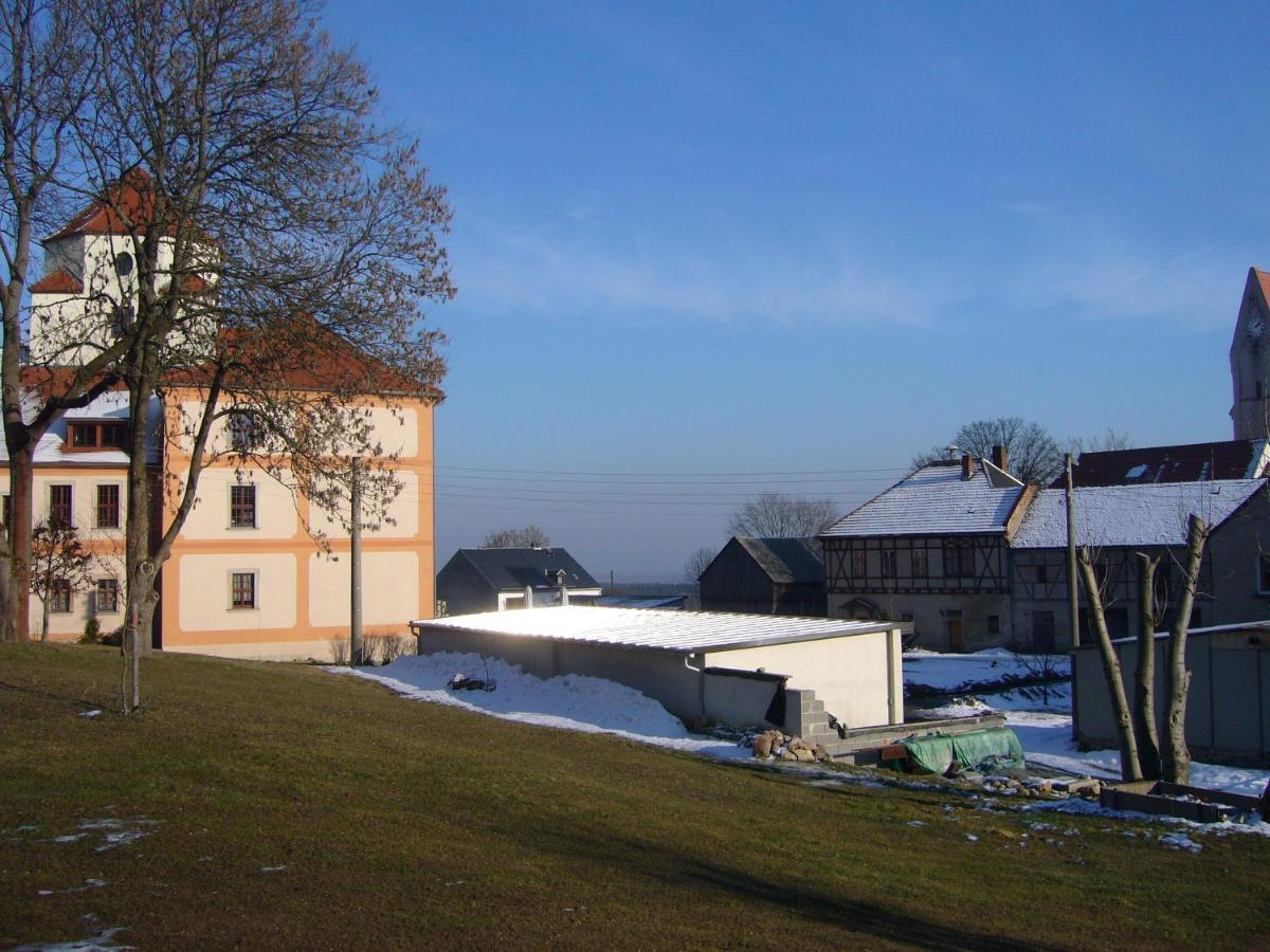 Hotel Garni Schloss Schoenberg Bad Brambach Exteriér fotografie